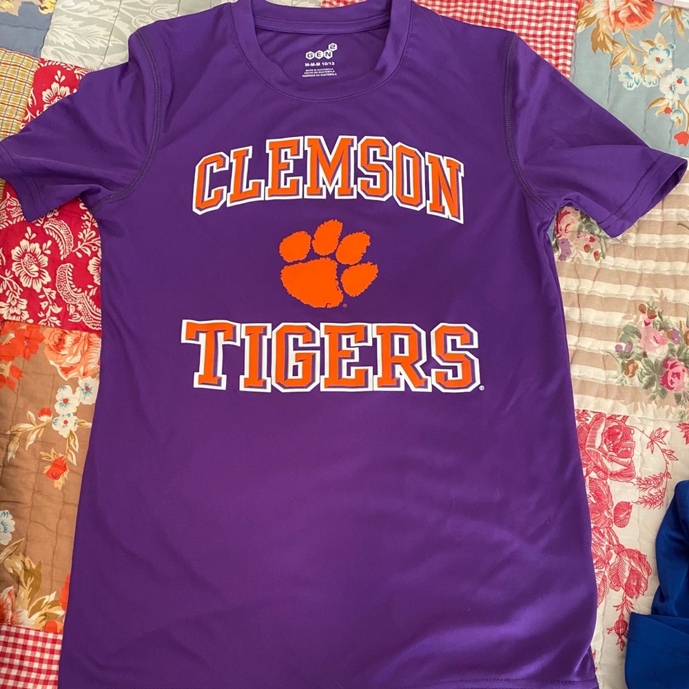 Clemson dry fit t shirt!!!